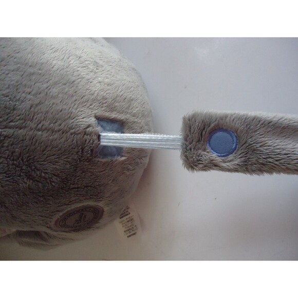 Disney Store Eeyore Plush 16" Gray Sitting Stuffed Animal with Detachable Tail - Picture 5 of 7